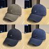 Simple Cotton Casual Cap With Wide Brim And Breathable Design For Daily Use