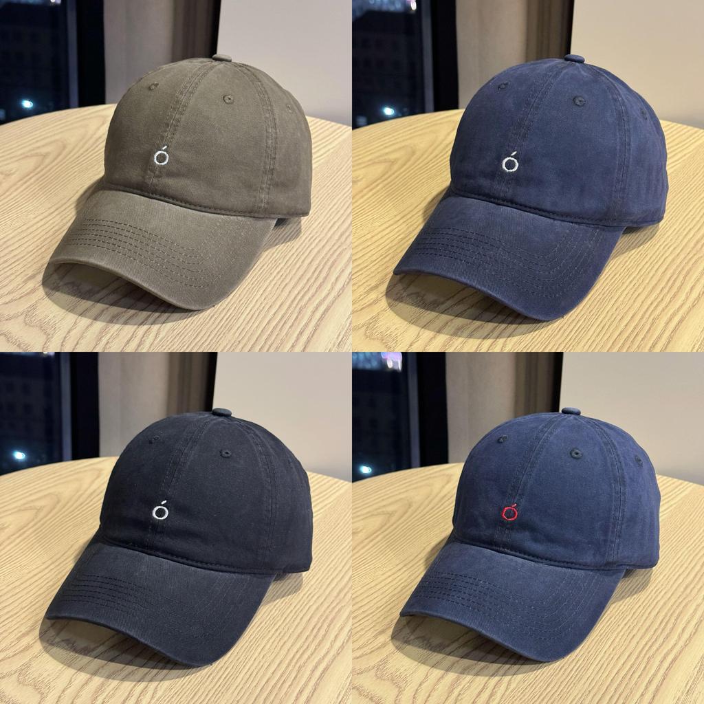 Simple Cotton Casual Cap With Wide Brim And Breathable Design For Daily Use