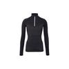 Run Division Reflective Half-Zip Slim Fit Running Top Women Tops Black CU6192-010