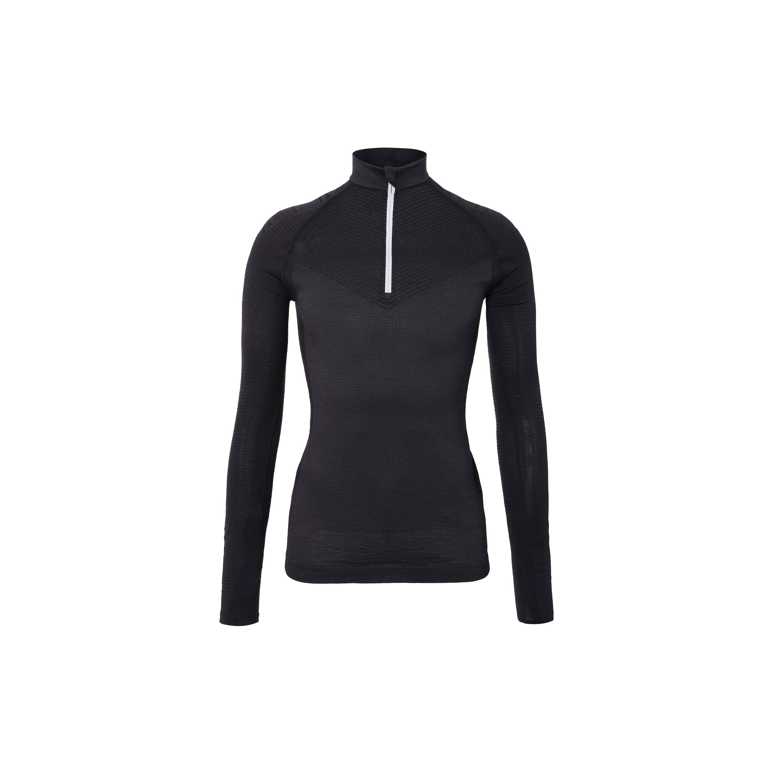 

Женский беговой топ Nike Run Division Reflective на молнии до половины, приталенного кроя, черный CU6192-010 M