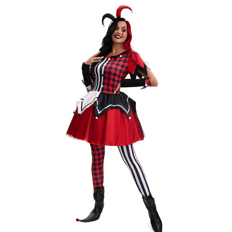 Halloween Horror Clown Costume Grief Horror