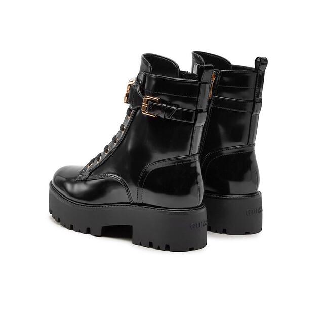 Ботильоны Guess Vaires FLTSOM PAT10 Black Ankle Boots