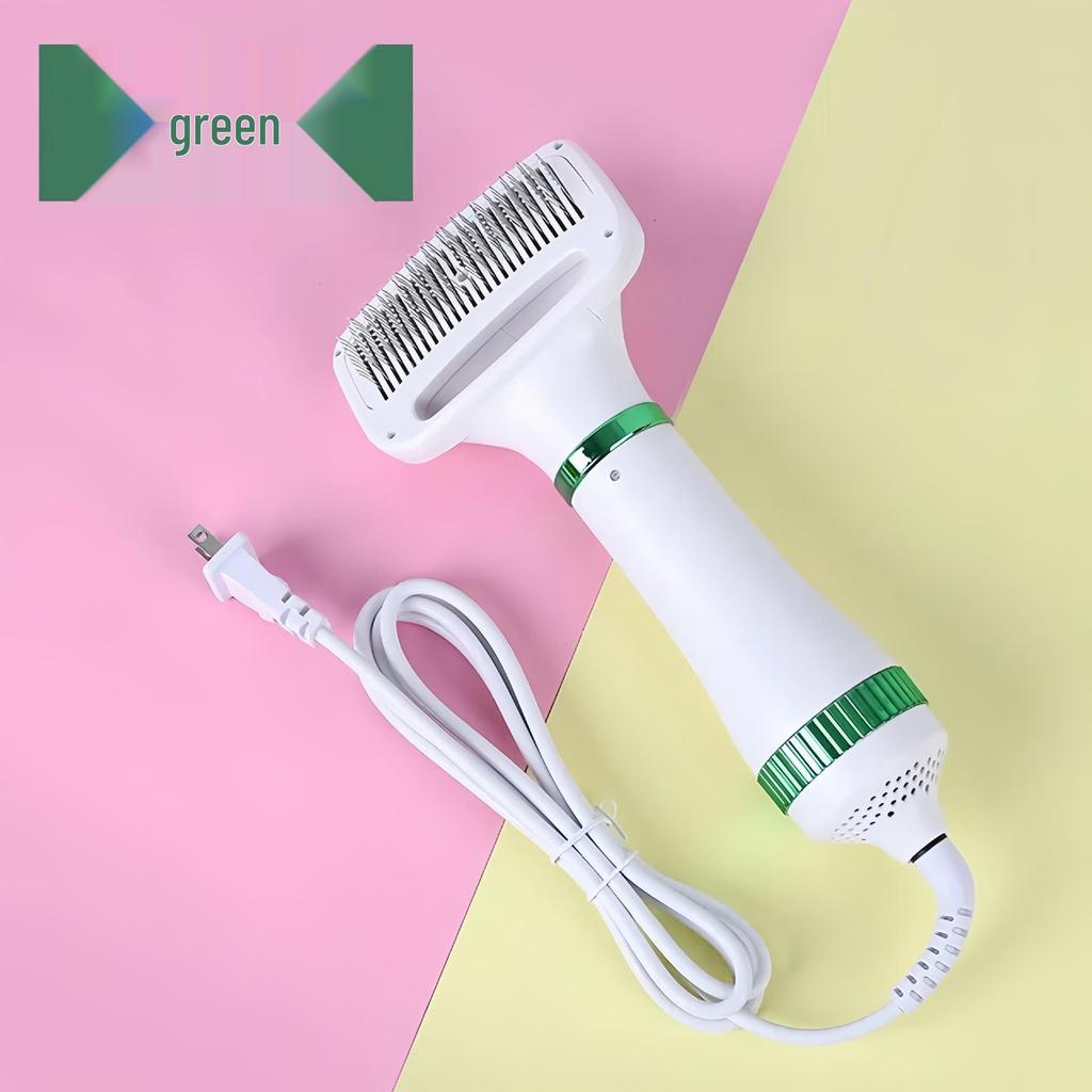 Pet Grooming Blower with Comb for Fluffing, Styling, and Easy Hair Removal