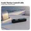Throttle Cable Connector with Brass Insert Threaded Outboard Engine
