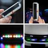 Wireless Solar Safety Strobe Warning Lights LED Anti-collision Self-adhesive Flashing Signal Lamp for Cars Bicycles Motorcycles