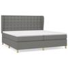 VidaXL Bed Slatted Base with Mattress, Upholstered Bed, Double Bed, Adult Bedroom Interior Bed, Modern, 3128870