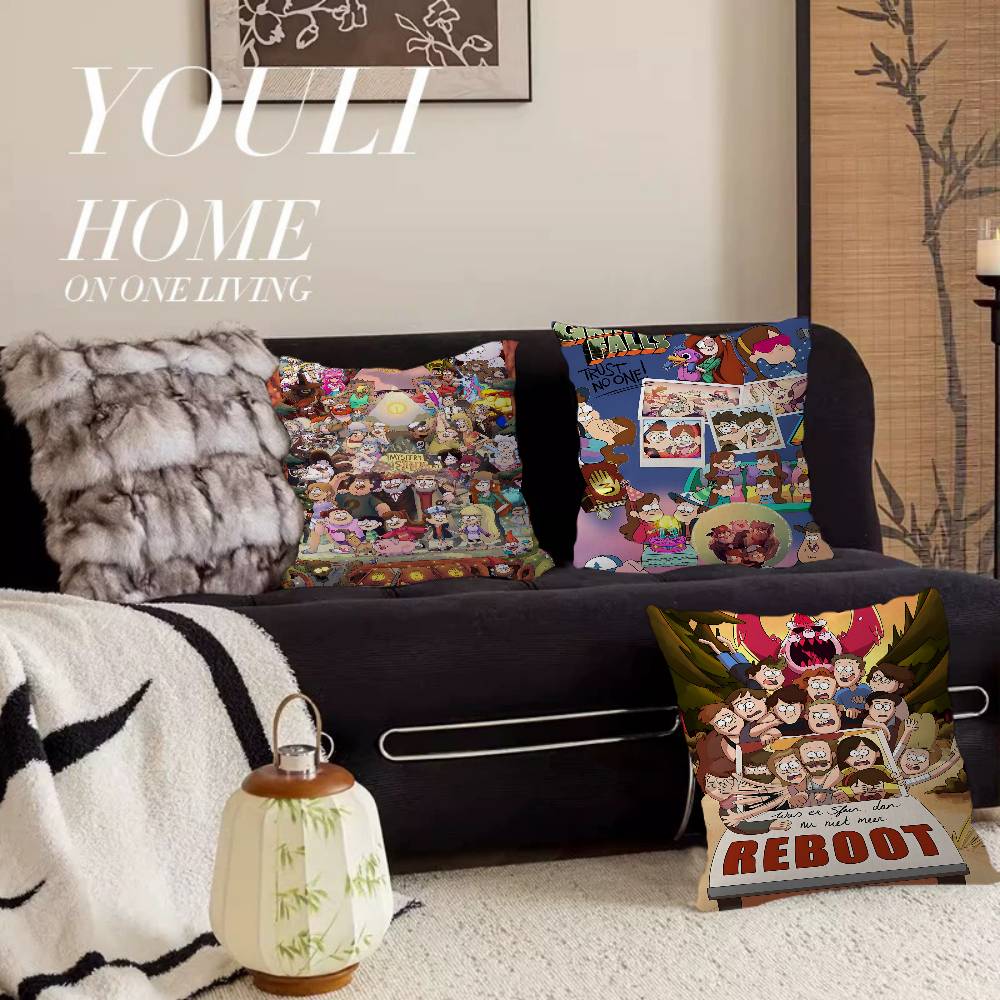 Classic G-Gravity F-Falls Cushion Cover Decorative Pillow Sofa Home Decor Case Pillow Cases