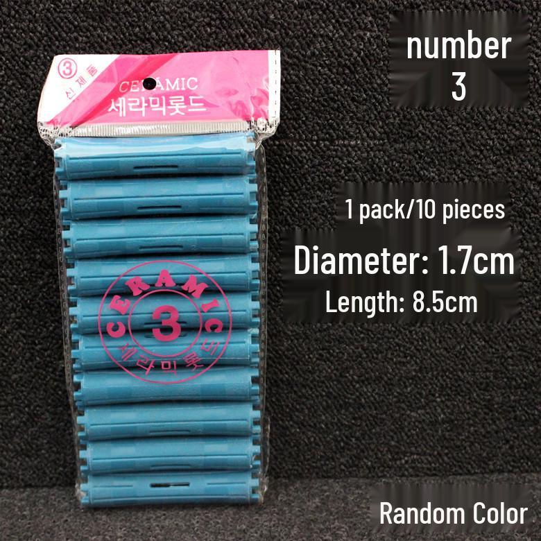 Thickened Curling Practice Rods: Pear Flower Hollow Cold Wave Rods for Textured Hairdressing