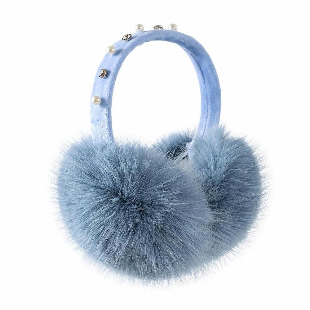 Faux Fur Plush Earmuffs Soft Plush Ear Warmers Gifts Headband Earmuffs Cold Weather Wear