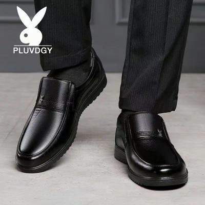 Men's Leather Shoes Business Casual Shoes Non-slip Shoes Soft-soled Shoes