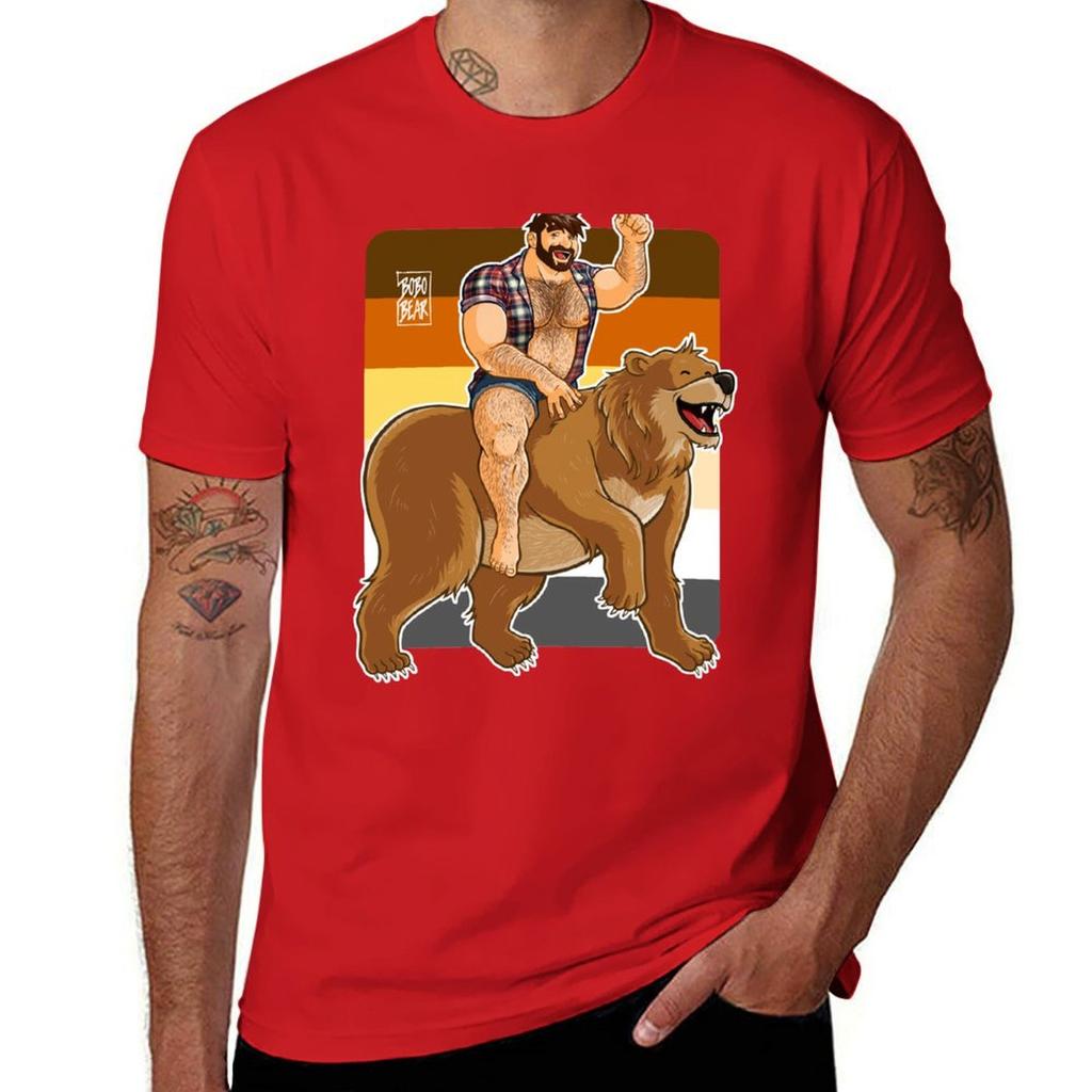 Adam liebt Bärenreiten – Bärenstolz-T-Shirt, Sommerkleidung, Sportfan-T-Shirts für Herren