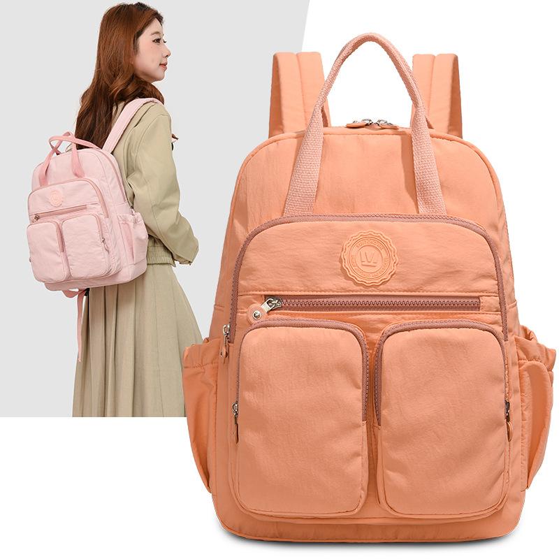 Stylish Retro Large-Capacity Women'S Backpack, Simple And Versatile Travel Bag, Trendy Simple Leisure Bag