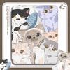 For iPad 9.7 2018/17 Cute Cat Air3 10.5 PRO11 2020/21 iPad Mini4/5 10.2 Gen9 Gen8/7 Gen6/5 Pro 10.5 Air 2/1 Flip Stand Silicone Protective Case Cover