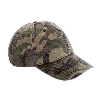 Beechfield Unisex-Erwachsene Camouflage-Baseballkappe mit niedrigem Profil