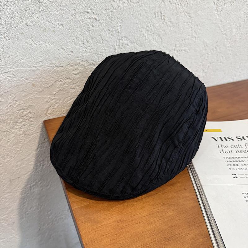 Casual Cotton Beret Hat For Women With Sunshade Breathability Summer Spring Autumn Wear