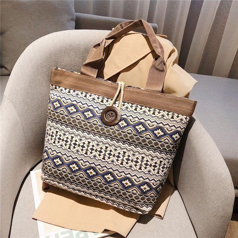 

Сумка-тоут большой вместимости, сумка в этническом стиле