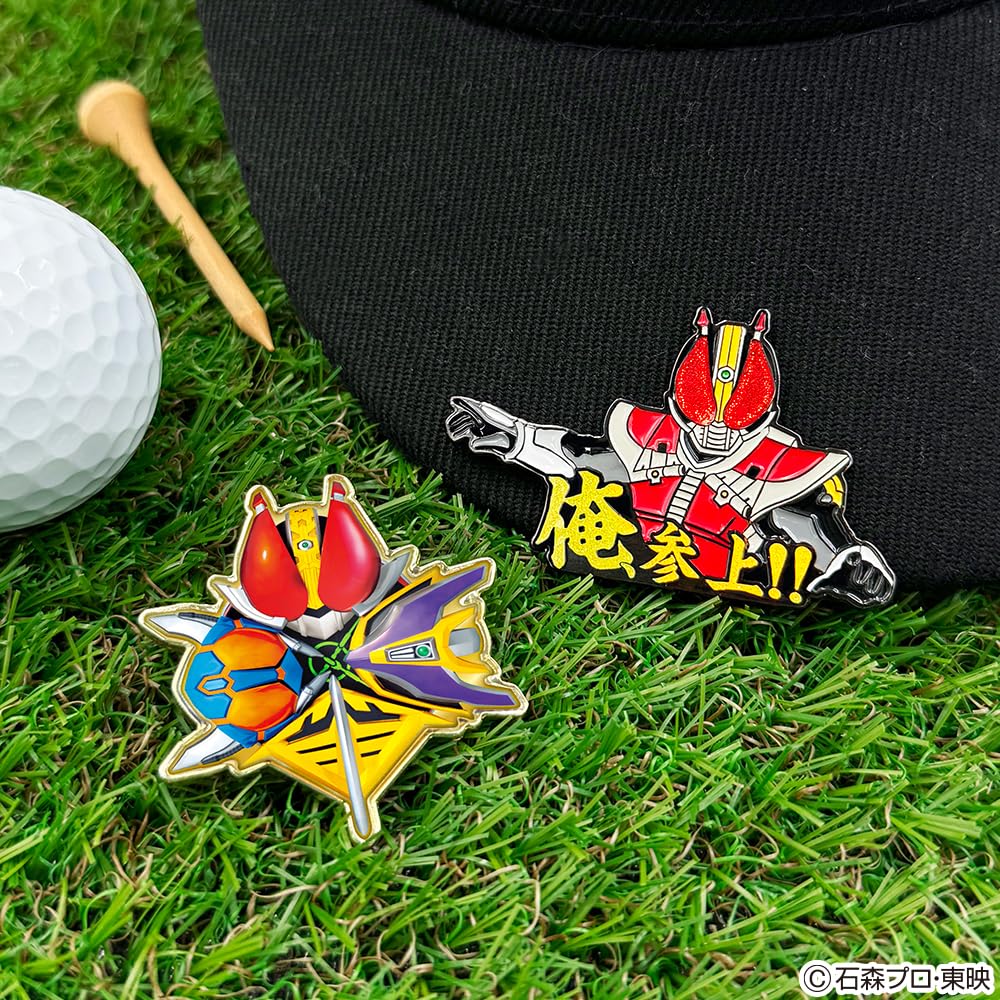 Kamen Rider Golf Marker Golf Character Toei Heisei Kamen Rider Official Goods Licensed Product Rider Golf Den-O (Kamen Den-O Marker)