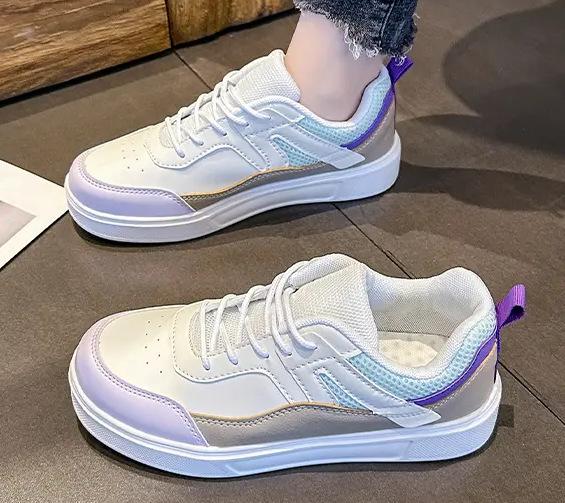 

2025 маленькие белые туфли женские осенне-зимние новые кеды студенческие повседневные дышащие и легкие низкие кеды для скейтборда спортивные 41