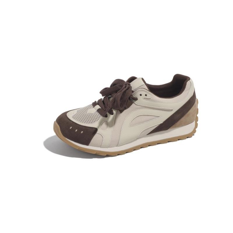 Spring and Autumn New Color Matching Little White Shoes Mesh Sports Running Casual Sports Shoes Women