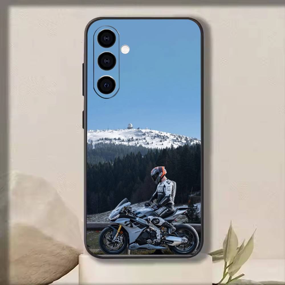 RSV4 Factory Phone Case For Samsung Galaxy A73,A72,A71,A70,A53,A52,A51,Soft Silicone Black Cover