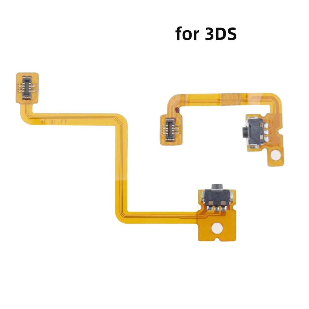 1/3pcs L R Shoulder Trigger Button Switch Flex Cable Replacement for 3DS 3DS LL 3DS XL New 3DS LL XL Repair Part for 3DS 1pcs