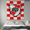 CA River Plate Wall Tapestry Aesthetic Wall Hanging Printed Fabric Blanket Decorative Tapestries for Bedroom Living Room Home Decor