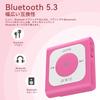 AGPTEK MP3 Bluetooth Large Lossless FM Fast Compact and Ideal for and Voice Japanese Instruction Manual A51 Clip-on Player, 64GB, 5.1 Compatible,
