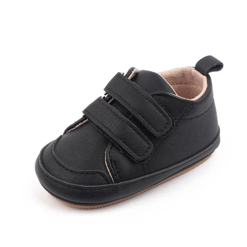 Casual Non-Slip Sport Sneakers Baby Casual Walking Shoes for 0-1Years Toddler Baby Boys and Girls Baby Double Color Basic Simple