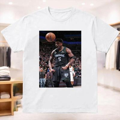 Minnesota Timberwolves Number 5 Ant Man Celebration Graphic Tee Best Basketball