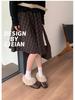 Casual Chunky Heel Furry Square Toe Loafers - New Winter Fashion Plush Leather Shoes