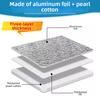 5m/10m Wandisolierfolie Wasserdichte Aluminiumfolie Isolierwatte Verdickt Sonnenschutz Heizkörper Reflektierende Folie