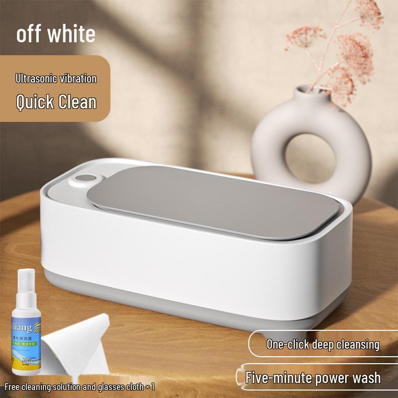 Ultra High-Frequency Portable Cleaner for Glasses, Jewelry, Eye and Denture Cases