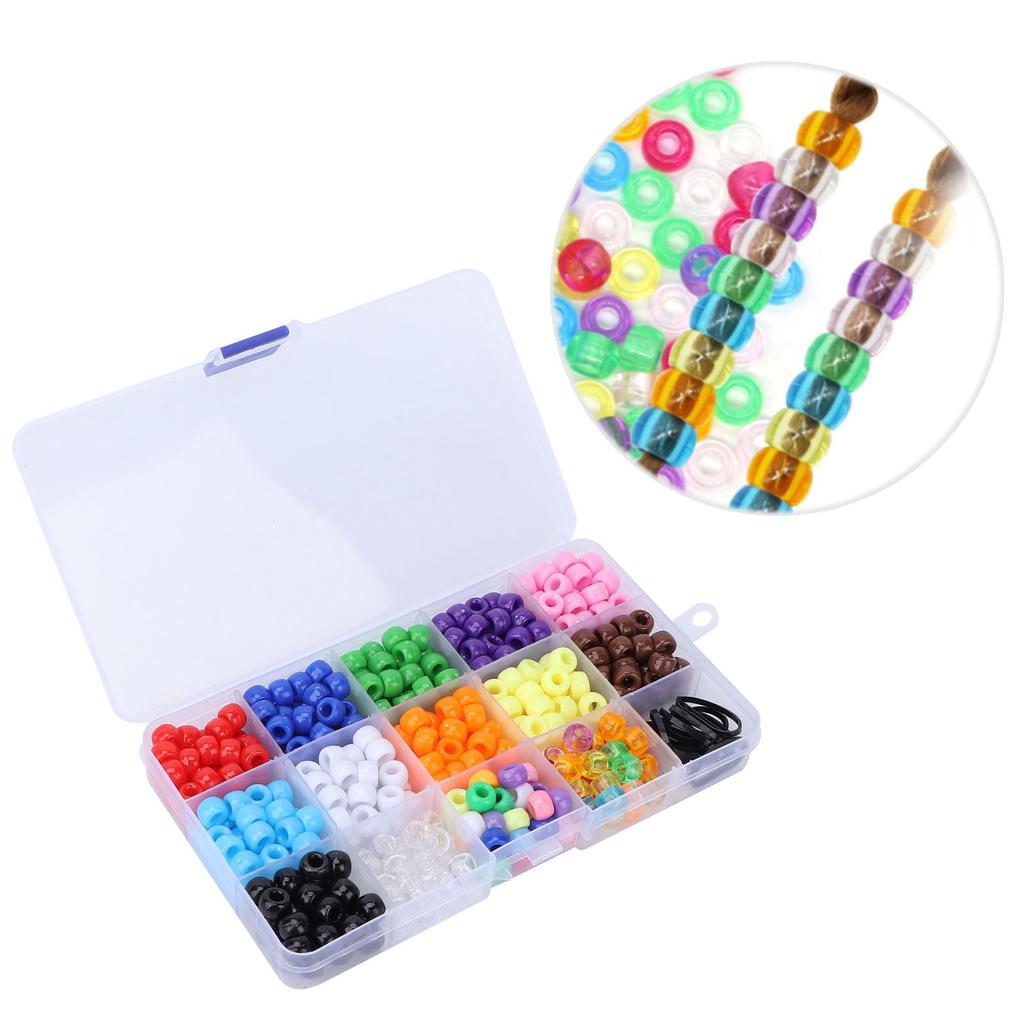 Hair Beads Bright Colors Light Weight Fashionable Trendy Hairstyle Accessories for Girl Women