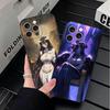 Albedo O-Overlords Anime Soft Phone Case for iPhone 16 16E 17 Air 15 Pro Max 14 Plus 13 Mini 11 12 7 Black Cover Back Shell