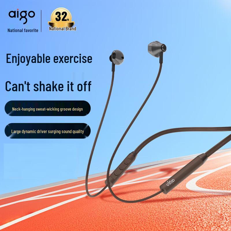 

aigo WL01 Neckband Wireless Sports Bluetooth Earphones