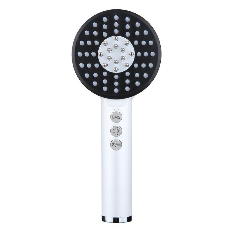 Electric Massage Comb Nano Spray Comb Essential Oil Applying Comb Red Blue Light Scalp Massage Brush Mino Medicine Hair Comb