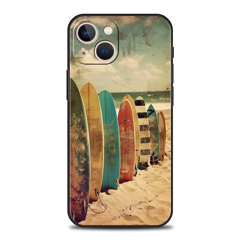 

Phone Case Cover for iPhone 17 16 15 14 13 12 Pro Max 11 Pro Max 17 AIR Plus Shockproof Soft TPU Shell Summer Beach Fundas Capas iPhone 17 Pro
