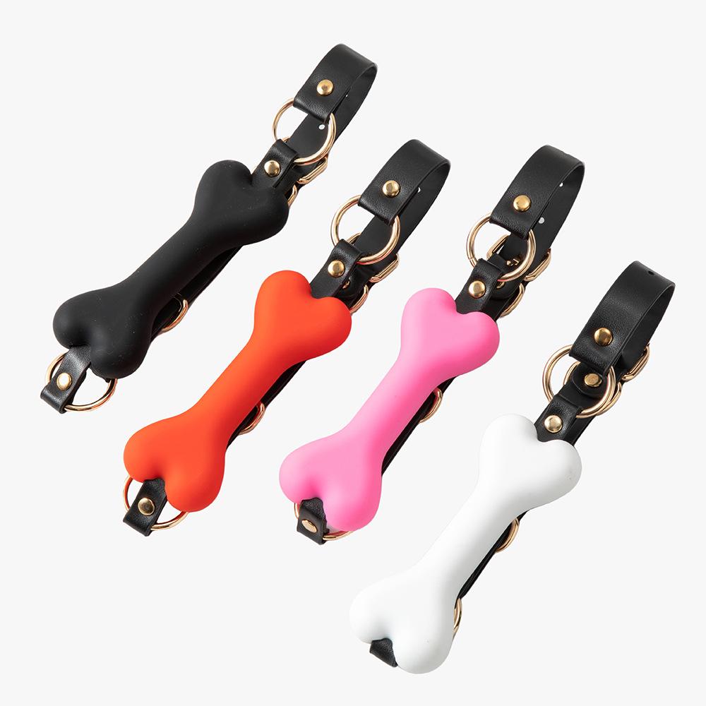Silicone Dog Bone Gag for Role Play & Restraints