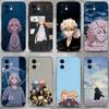 T-Tokyo Revengers Anime Handyhülle Für iPhone 16 15 Plus 14 13 Pro Max 12 Mini 11 X XS XR 7 8 8Plus Schwarze Weiche Handyhülle