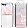 Shockproof Case for Samsung Galaxy Z FLIP 8 and Plastic Screen Protector Phonillico®