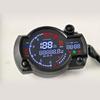 Weatherproof 12V Motorcycle Dashboard Speedometer Digital Odometer Fuel Gauge Monitoring System Weatherproof ABS Design