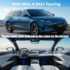 For BYD SEAL 6 DM-i Touring 2025 2026 Car Boot Mat Rear Trunk Liner Cargo Protection Leather Mat Modification Accessories