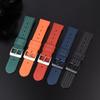 20mm 22mm Rubber Watchband For Seiko IWC Citizen Waffle Strap Bracelets Fashion Universal Mens Diver Silicone Sports Watch Band