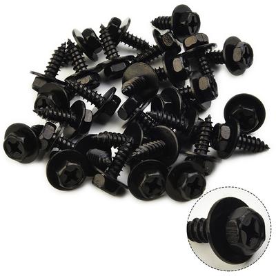 30 Pcs Bolt Retainer Mudguard Liner Under Cover Screw For Toyota 90159-60498