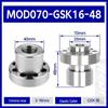 DIN69871-SK40/JT40-MOD60/70/80/100 Adjustable Radial/Axial Tool Holder with Flange Base Shank