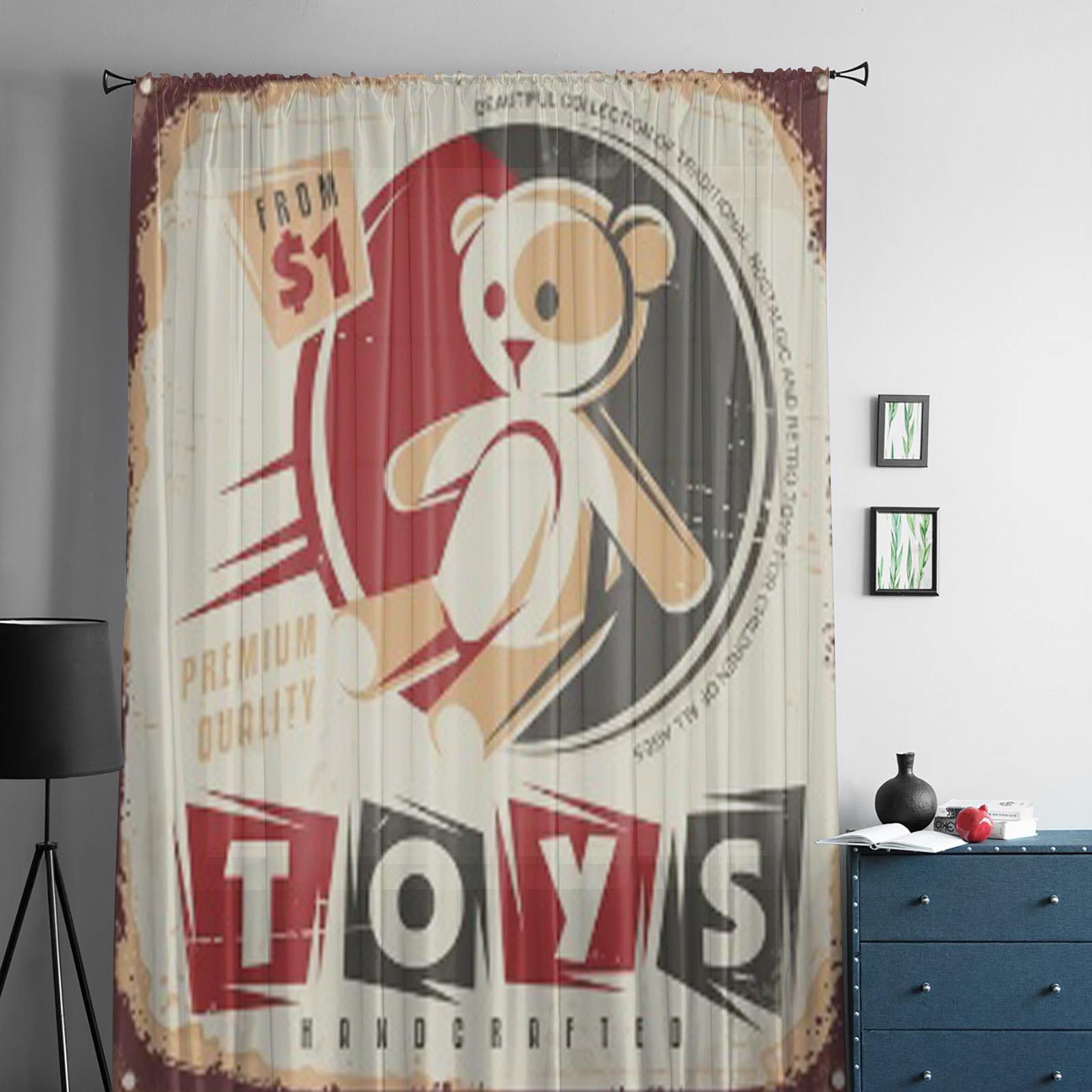 Концепция дизайна металлической вывески для винтажного магазина игрушек — фото 4