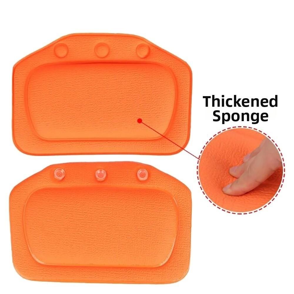 Nieuw PVC Nek Badkuip Kussen Zacht met Zuignap Bad Hoofdsteun Neksteun 21*31cm Badkamerartikelen voor Badtijd