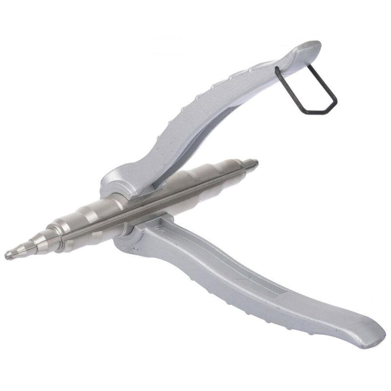 Extensor pentru tuburi de cupru Aer condiționat Refrigerant Instrument de înfășurare manuală Culoare argintie