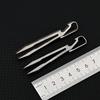 2025 NEW TC4 Titanium Steel Tweezers Multifunction With Corkscrew CNC Machining Clips Keychain Pendant Tool Outdoor EDC Gadget