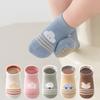 Baby Anti-slip Socks Autumn Winter Cotton Knitted Kids Cartoon Short Socks Casual Infant Toddler Floor Socks For Girls Boys 0-5years